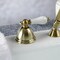 Kingston Brass KSK3357PLTR Deck Mount Hand Shower with Diverter for Roman Tub Faucet, Brushed Brass KSK3357PLTR - alternate 2